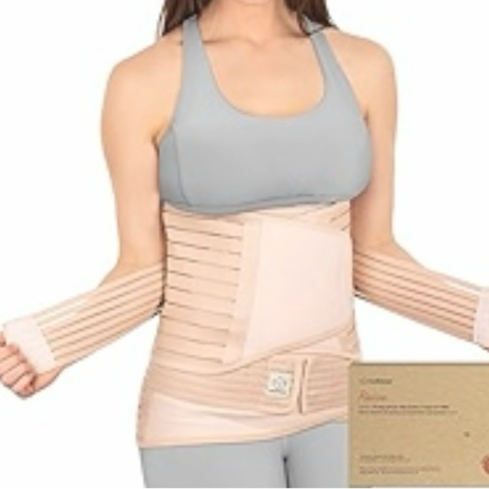 KeaBabies 3 in 1 Postpartum Belly Wrap - 2XL